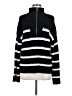 Laundry by Shelli Segal Stripes Black Fleece Size M - photo 1