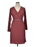 Gap Print Red Casual Dress Size XL - photo 1