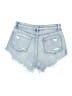 Shein Hearts Blue Denim Shorts Size 32 waist - photo 2