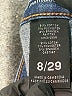 Mossimo 100% Polyester Solid Blue Jeans Size 29 waist - photo 8