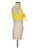 Love J Yellow Sleeveless Blouse Size S - photo 4