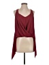 BCBGMAXAZRIA 100% Polyester Burgundy Sleeveless Blouse Size XS - photo 1