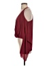 BCBGMAXAZRIA 100% Polyester Burgundy Sleeveless Blouse Size XS - photo 5
