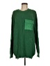 Ser.O.Ya 100% Cotton Green Pullover Sweater Size M - photo 1