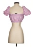 Zara Pink Short Sleeve Blouse Size S - photo 2