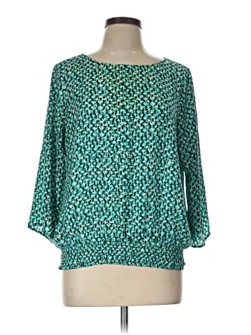 Ann Taylor Factory 3/4 Sleeve Blouse (view 1)