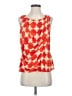 Maeve 100% Silk Orange Sleeveless Silk Top Size 0 - photo 1