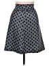 Top It Off Argyle Blue Casual Skirt Size L - photo 1