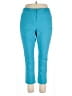 Worthington Solid Teal Casual Pants Size 18w - photo 1