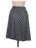 Top It Off Argyle Blue Casual Skirt Size L - photo 2