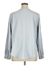 Elizabeth & Clarke 100% Polyester Gray Long Sleeve Blouse Size 16 - photo 2