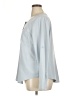 Elizabeth & Clarke 100% Polyester Gray Long Sleeve Blouse Size 16 - photo 5