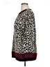 Unbranded Burgundy Kimono Size XL - photo 5