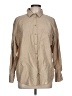 A New Day Tan Long Sleeve Button-Down Shirt Size L - photo 1