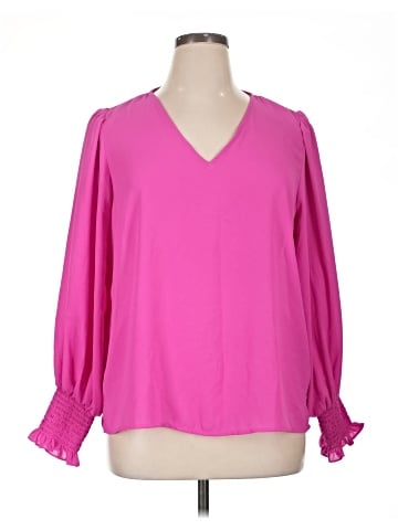 CeCe Long Sleeve Blouse (view 1)