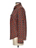 Equipment 100% Silk Orange Long Sleeve Silk Top Size XS - photo 5