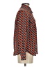 Equipment 100% Silk Orange Long Sleeve Silk Top Size XS - photo 4