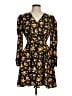Unbranded Floral Gold Casual Dress Size M - photo 1