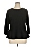 MYNT 1792 Solid Black 3/4 Sleeve Top Size 1X - photo 1