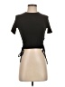 Zara Black Short Sleeve Turtleneck Size S - photo 1