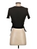 Zara Black Short Sleeve Turtleneck Size S - photo 2