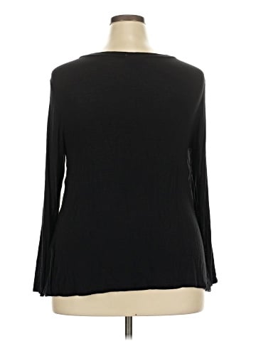 B Collection by Bobeau Long Sleeve Top (view 2)