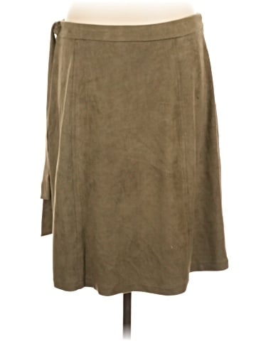 Pink Martini Faux Leather Skirt (view 2)