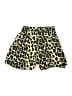Zara Basic Animal Print Yellow Shorts Size S - photo 1