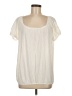 Michael Stars Ivory Short Sleeve Blouse One size - photo 1