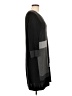 Spense Graphic Gray Casual Dress Size L - photo 4