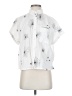 Levi's Stars Silver Short Sleeve Blouse Size XS - photo 1