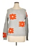 Unbranded Floral Gray Pullover Sweater Size XL - photo 1