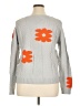 Unbranded Floral Gray Pullover Sweater Size XL - photo 2