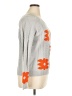 Unbranded Floral Gray Pullover Sweater Size XL - photo 4
