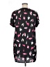 MNG 100% Polyester Black Short Sleeve Blouse Size XL - photo 2