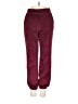 Old Navy 100% Polyester Burgundy Casual Pants Size 10 - photo 1