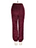 Old Navy 100% Polyester Burgundy Casual Pants Size 10 - photo 2