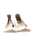 J.Crew Metallic Silver Gold Flats Size 6 - photo 2