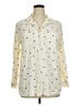 Old Navy 100% Rayon Polka Dots Ivory 3/4 Sleeve Blouse Size XL - photo 1