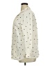 Old Navy 100% Rayon Polka Dots Ivory 3/4 Sleeve Blouse Size XL - photo 5