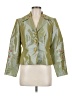 A.B.R. New York 100% Polyester Floral Green Blazer Size 6 - photo 1