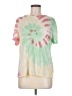 LNA Tie-dye Green Short Sleeve Top Size M - photo 1