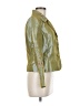 A.B.R. New York 100% Polyester Floral Green Blazer Size 6 - photo 4