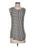 CAbi Silver Sleeveless T-Shirt Size S - photo 1