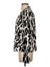 Parker 100% Polyester Animal Print Silver Long Sleeve Blouse Size S - photo 5