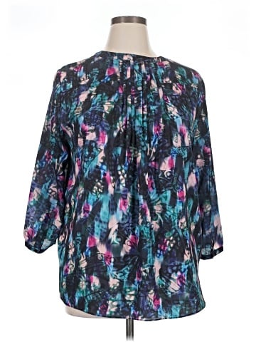 Not Your Daughter's Jeans 3/4 Sleeve Blouse (view 1)