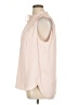 Ann Taylor LOFT Ivory Sleeveless Blouse Size XL - photo 5