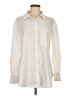 Unbranded Ivory Long Sleeve Button-Down Shirt Size M - photo 1