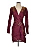 Unbranded Burgundy Cocktail Dress Size L - photo 1