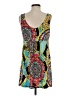 J Valdi Paisley Blue Casual Dress Size S - photo 2